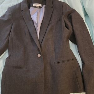 Calvin Klein Women's Charcoal Blazer
